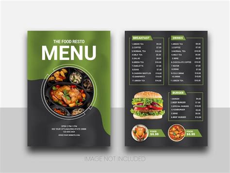 Premium Vector Restaurant Menu