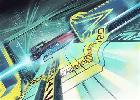 25 Unseen, Wallpaper-Friendly Pieces of Wipeout Concept Art ...