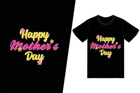 Mom Boss T Shirt Design Happy Mothers Day T Shirt Design Vector For T