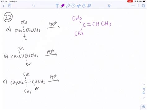 Solved What Is The Major Elimination Product Obtained From The Reaction