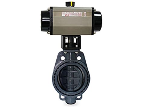 Pvc U Epdm Implex® Valve With Double Acting Pneumatic Actuator H2o Proekt