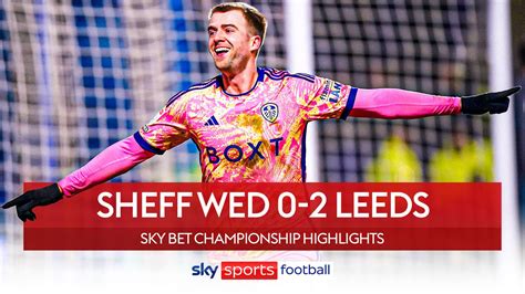 Sheff Wed 0 2 Leeds Match Report And Highlights