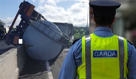 Motorists Urged To Take Care Over Spillage From Overturned Milk