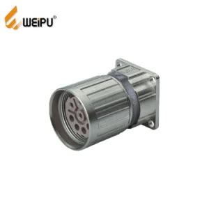 Weipu M23dk Z Factory Directly Sell M23 Flange Receptacle Connector For