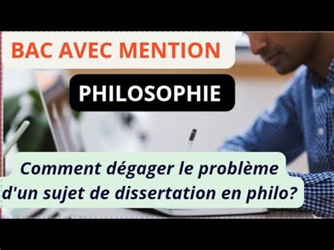 Méthode en Philo comment dégager le problème d un sujet de