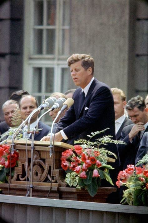 John F Kennedy Berlin Wall Speech June 26, 1963 : r/OldSchoolCool