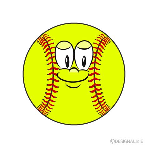 Cartoon Softball