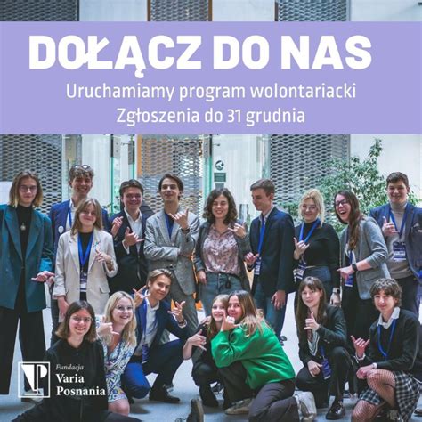 Do Cz Do Nas Fundacja Varia Posnania