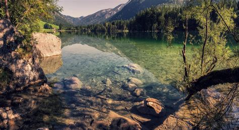 Wallpaper Trees Landscape Lake Water Nature Reflection River