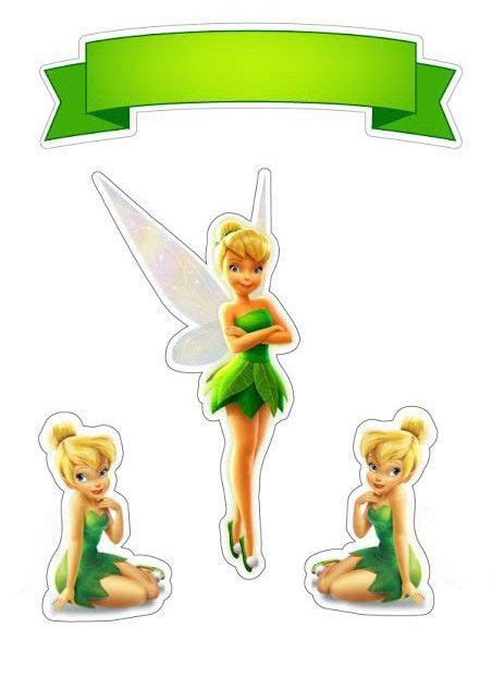 Pin By Jesica Ossi On Pines Animados Tinkerbell Cake Topper