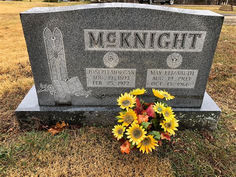 Joseph Morgan McKnight 1893 1972 Mémorial Find a Grave