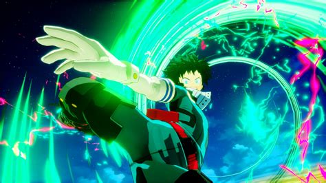 My Hero One S Justice Screenshots Show Izuku Midoriya Shoot Style