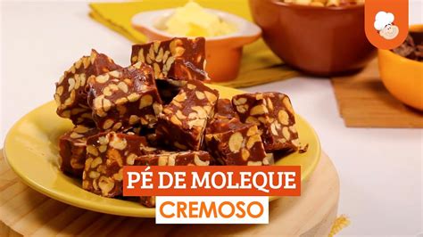 Pé de moleque cremoso Receitas TudoGostoso YouTube