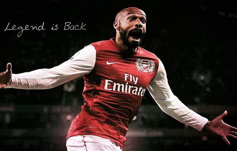 Thierry Henry Gunner French Footballer Hd Wallpaper Pxfuel