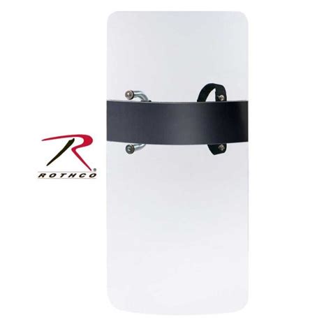 Rothco Anti Riot Shield Clear Polycarbonate Robbins Airsoft