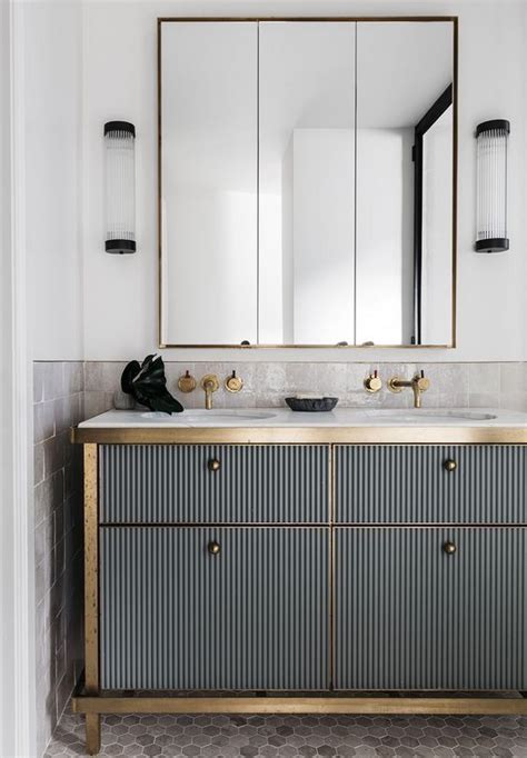 62 Trendy And Sophisticated Fluted Vanities DigsDigs