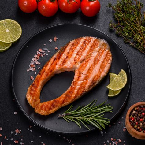 Семга Стейк Мангал (Гриль) — Доставка Жареной Рыбы в Одессе Бесплатно и ...