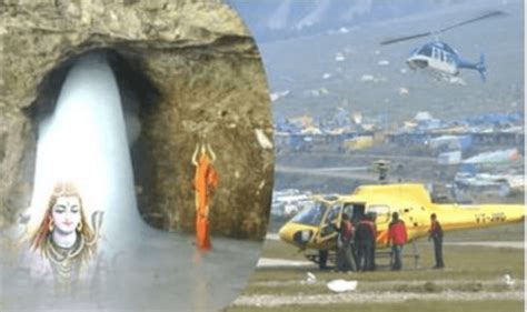 Shrine Board Starts Helicopter Booking For Amarnath Pilgrims How To