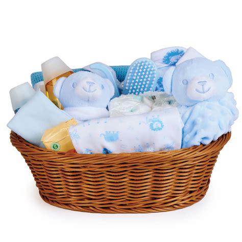 Amazon Basket For Boy 18 Baby Boy Essentials Blue Baby Gift