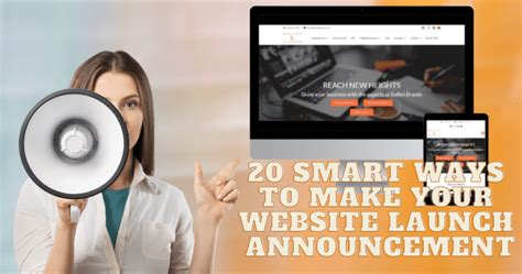 20 Smart Ways To Make Your Website Launch Announcement In 2022 Ballen