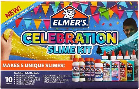 Elmer S Celebration Slime Kit A Mighty Girl