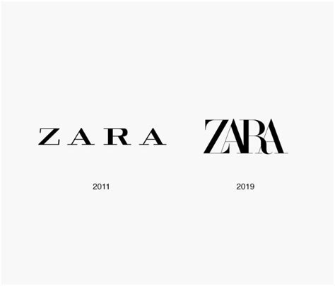 Zara Logo Evolution