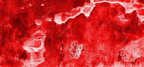 Premium Photo Cracked Red Wall Background Scary Bloody Wall Texture