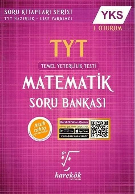 Karekök Yayınları TYT Matematik Soru Bankası