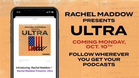 Rachel Maddow MSNBC On Twitter At Long Last I Ve Got A New Podcast