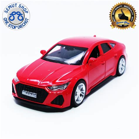 Jual Apolo Msz Audi Rs7 Sportback Glossy Red Miniatur Mobil Audi Rs7