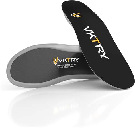 Vktry Silver Sports Unisex Insoles Carbon Fiber Insoles For Casual