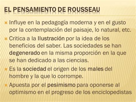 El Pensamiento Revolucionario De Rousseau En Un Resumen CFN