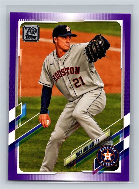 Topps Series Purple Meijer Zack Greinke Houston Astros Ebay