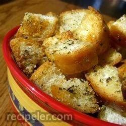 garlic croutons