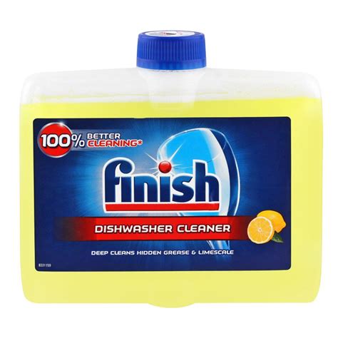 Buy Finish Liquid Dishwasher Cleaner Lemon Ml Online At Best Price