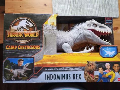 RARE MATTEL JURASSIC World Camp Cretaceous Indominus Rex Action Figure