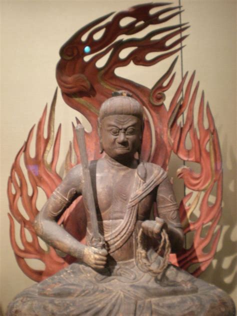 Deidad Budista Achala Vidyaraja From Japan Asian Art Museum Of San