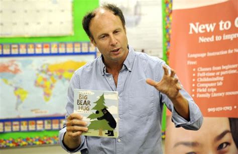 Author Nicholas Oldland Gets Some Help From A Bear And A Beaver To Show