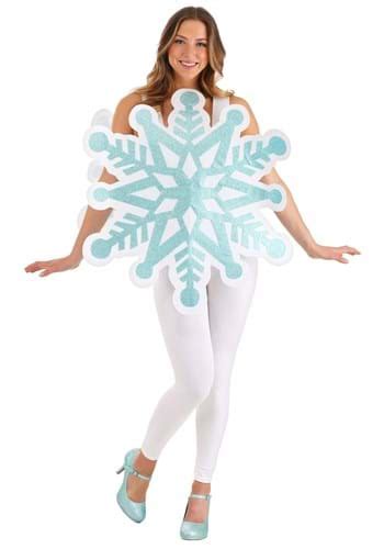 Adult Blue Snowflake Costume Snowflake Holiday Costumes