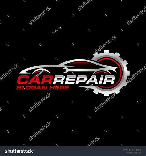 Auto Repair Car Service Logo Vector Stock Vector (Royalty Free ...