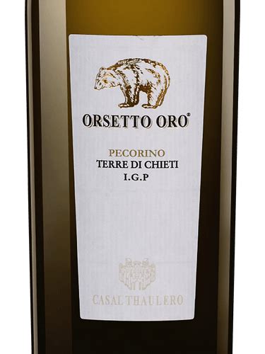 Casal Thaulero Orsetto Oro Pecorino Terre Di Chieti Vivino Italia