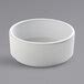 Cal Mil Hudson Oz White Straight Sided Melamine Ramekin