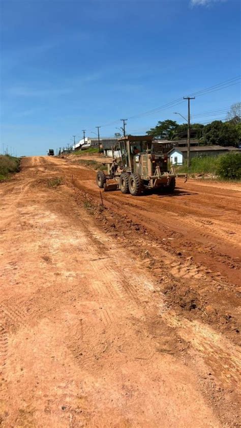 Jaru Ex Rcito Retoma Obras De Constru O Das Marginais No Setor