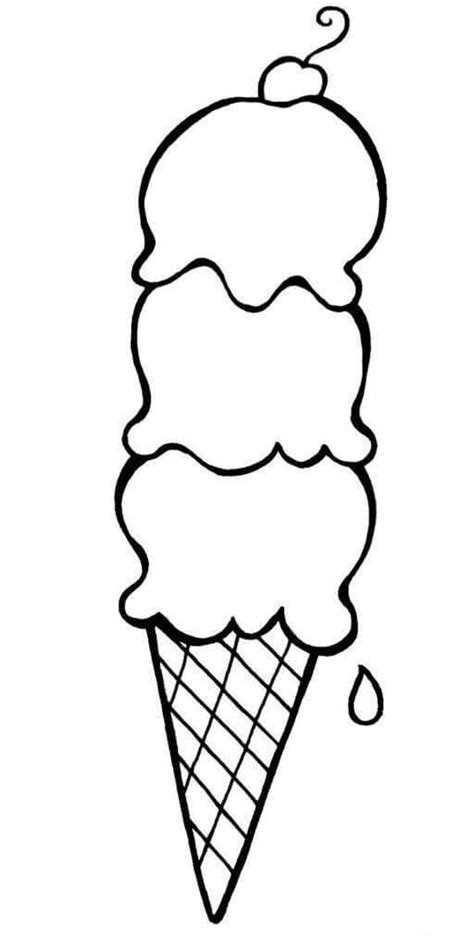 Dibujos De Helado Para Colorear E Imprimir Coloringonly