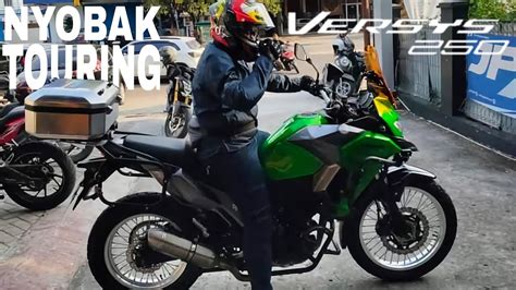 NYOBAK TOURING KAWASAKI VERSYS X 250 MOTOR TOURING TERJANGKAU DAN