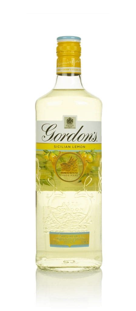 Gordons Sicilian Lemon Gin 70cl Master Of Malt