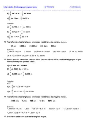 Ejercicios Soluciones De Longitud PDF Descarga Gratuita