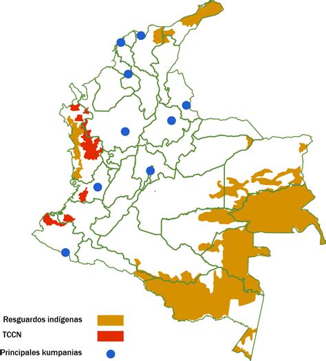 OVA Ubicación Geográfica grupos humanos en Colombia