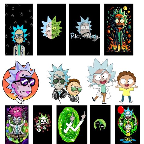 Rick And Morty SVG Bundle Rick Morty SVG Cut File Rick And Etsy Canada