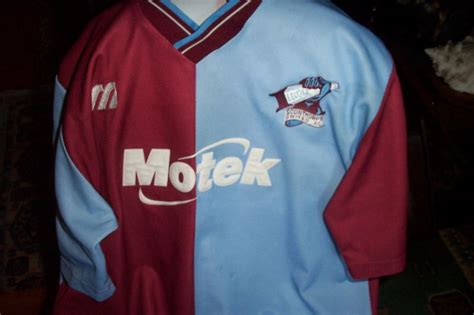 Scunthorpe United Home Football Shirt Sponsored By Motek